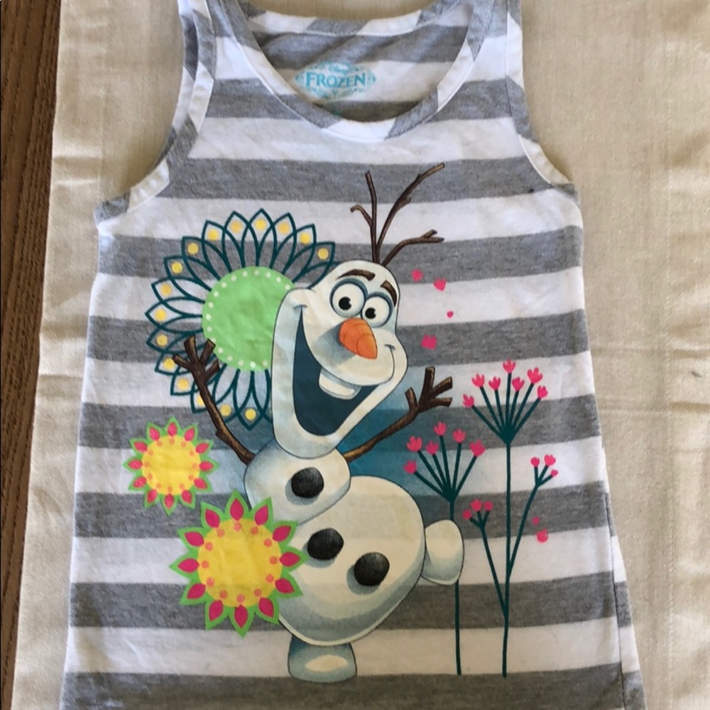 Olaf frozen tank top